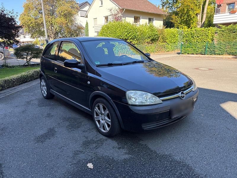 Schwarz Gebraucht 2005 Opel Corsa Kleinwagen | 1.290 € - Bild 1/4