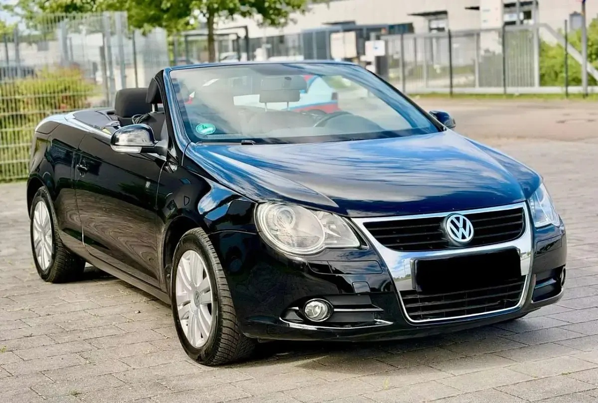 Occasion VW Eos Edition 122 PK (89 kW) 2008 Zwart Cabriolet