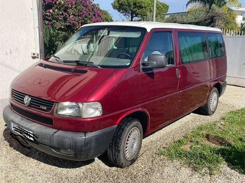 Rot Gebraucht 2001 VW T4 Van | 11.900 € (Teuer) - Bild 1/4