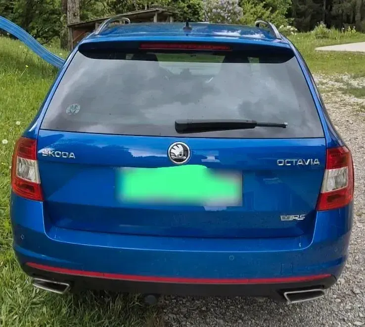 Gebraucht Skoda Octavia RS 183 PS (134 kW) 2016 Blau Kombi