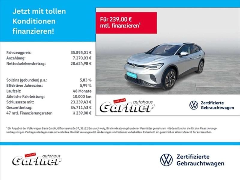 Gebraucht VW ID.4 Pure 125 kW (170 PS) 2025 Scale silver metallic SUV