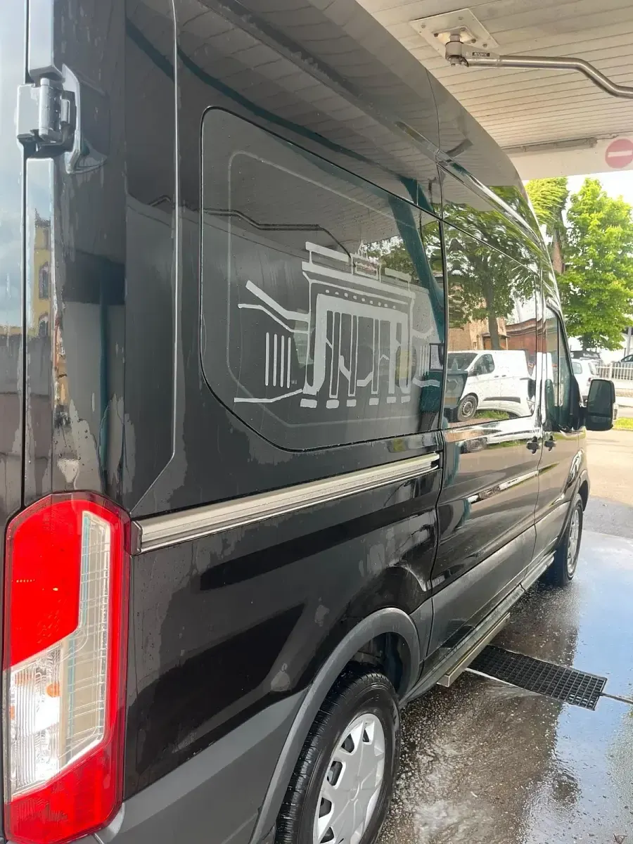 Usata Ford Transit Custom 170 CV (125 kW) 2019 Nero Station wagon