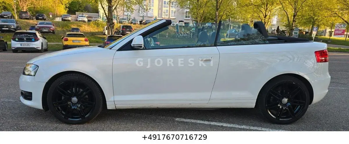 Gebraucht Audi A3 Cabriolet Ambition 140 PS (102 kW) 2009 Weiß Cabrio