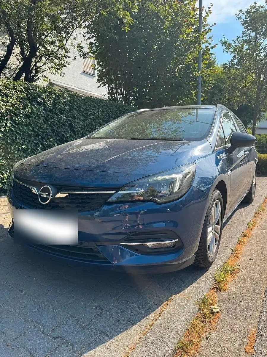 Gebraucht Opel Astra 122 PS (89 kW) 2022 Blau Kleinwagen