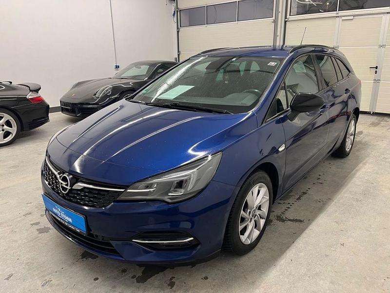 Blau Gebraucht 2021 Opel Astra Business Kombi | 6.970 € (Fairer Preis) - Bild 1/4