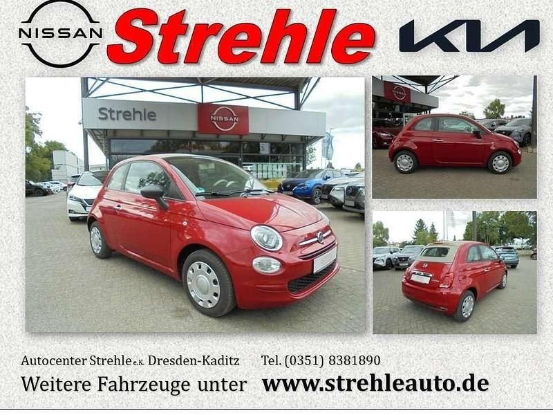 Rot Gebraucht 2024 Fiat 500C Basis Cabrio | 14.750 € (Fairer Preis) - Bild 1/4