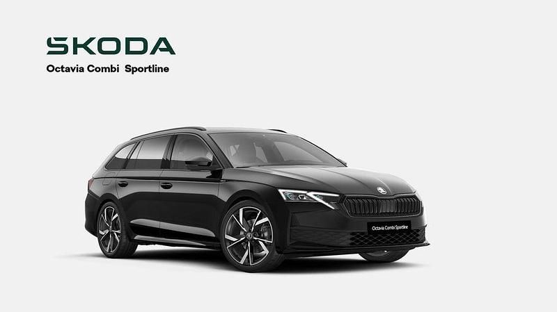 Schwarz Neu 2025 Skoda Octavia SportLine Kombi | 42.830 € - Bild 1/4