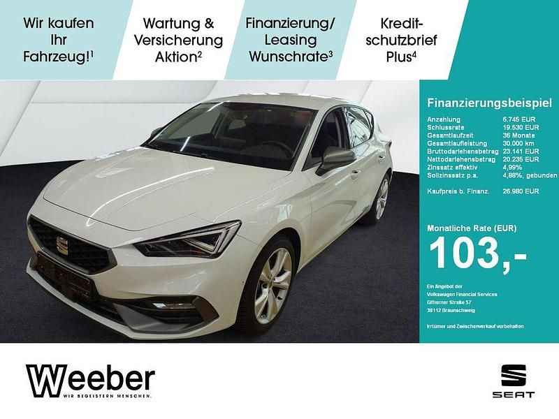 Nevada weiss Gebraucht 2025 Seat Leon FR Limousine | 26.980 € (Guter Preis) - Bild 1/4