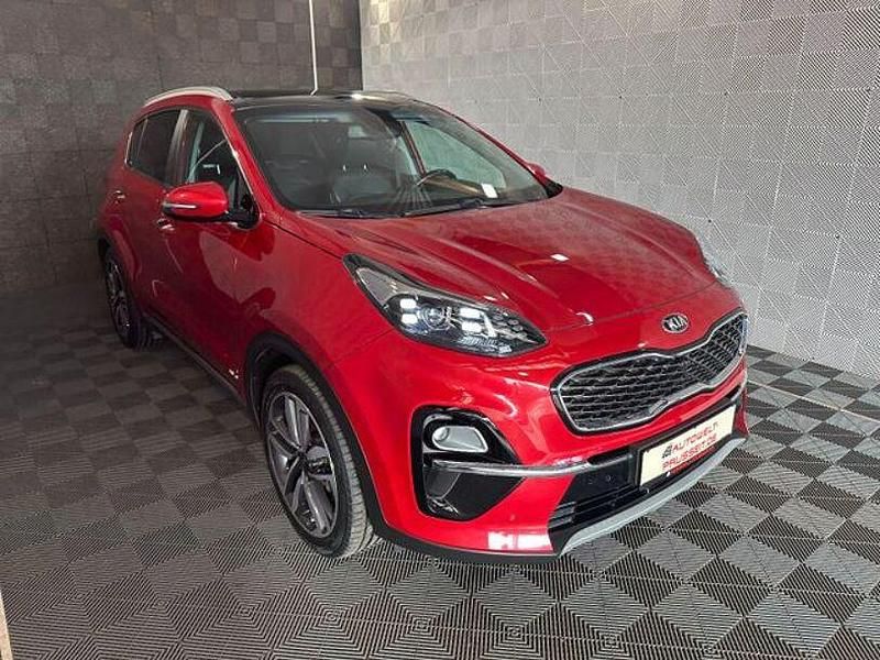 Rot Gebraucht 2018 Kia Sportage Platinum SUV | 21.390 € (Teuer) - Bild 1/4