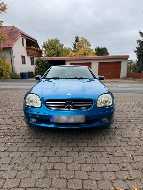 Blau Gebraucht 2003 Mercedes SLK200 Cabrio | 2.800 € (Superpreis) - Bild 1/4