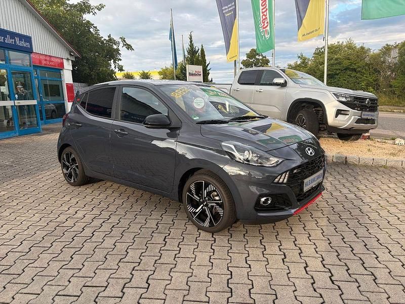 Grau Gebraucht 2024 Hyundai i10 N Line Kleinwagen | 17.743 € (Fairer Preis) - Bild 1/4