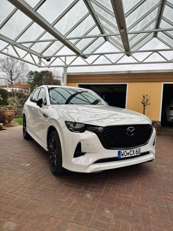 Weiß Gebraucht 2024 Mazda CX-60 Homura-Line SUV | 42.000 € (Fairer Preis) - Bild 1/4
