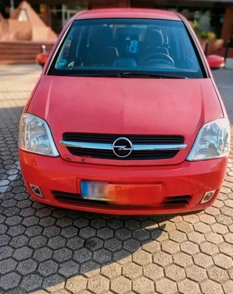 Gebraucht Opel Meriva 125 PS (91 kW) 2004 Rot Van / Kleinbus