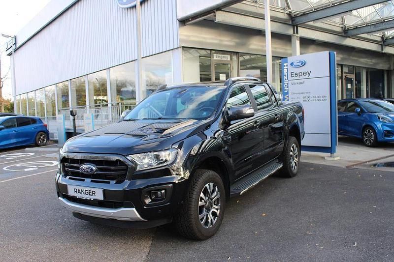 Schwarz Gebraucht 2022 Ford Ranger Wildtrack Abholung | 32.990 € (Guter Preis) - Bild 1/4
