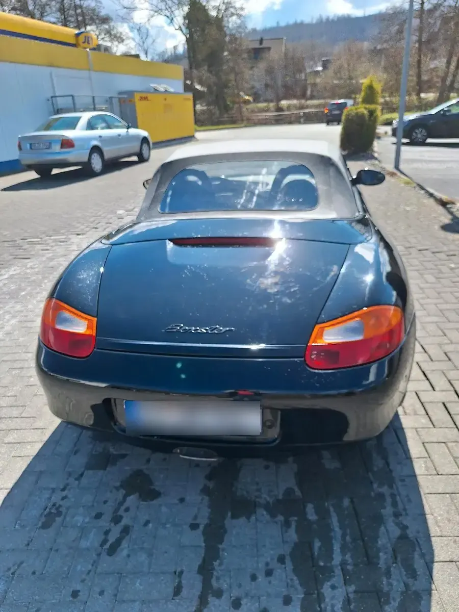 Gebraucht Porsche Boxster 206 PS (151 kW) 1997 Schwarz Cabrio