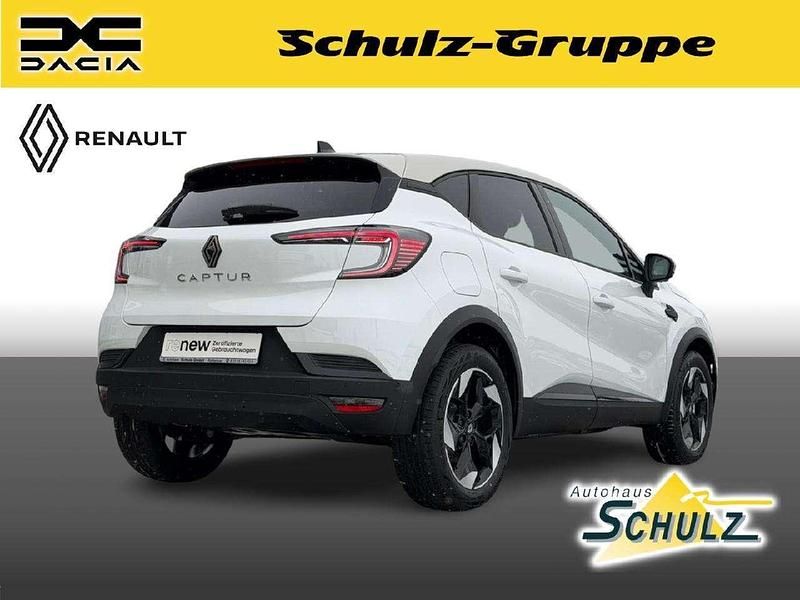 Neu Renault Captur Techno 91 PS (66 kW) 2025 Perlmuttweiß, dach in perlmut SUV