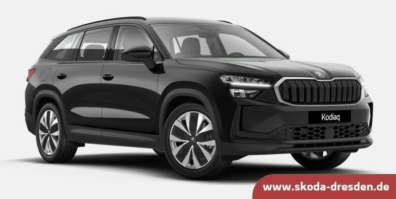 Schwarz Gebraucht 2022 Skoda Kodiaq Selection SUV | 54.490 € - Bild 1/4