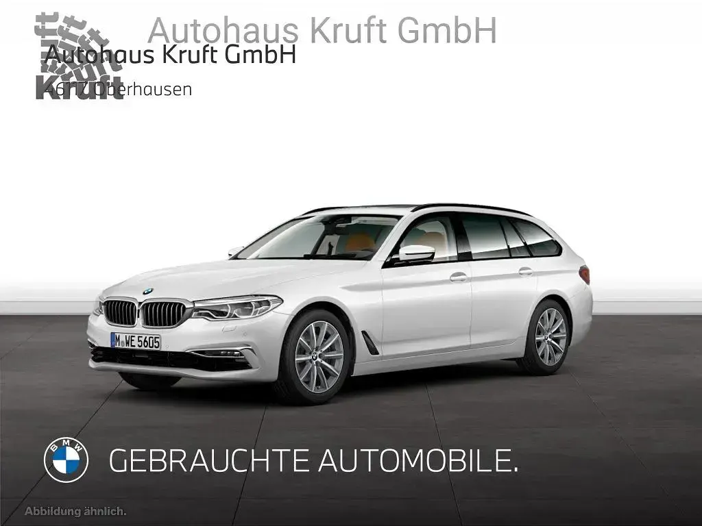 Gebraucht BMW 530 Luxury Line 265 PS (194 kW) 2019 Mineralweiß Kombi