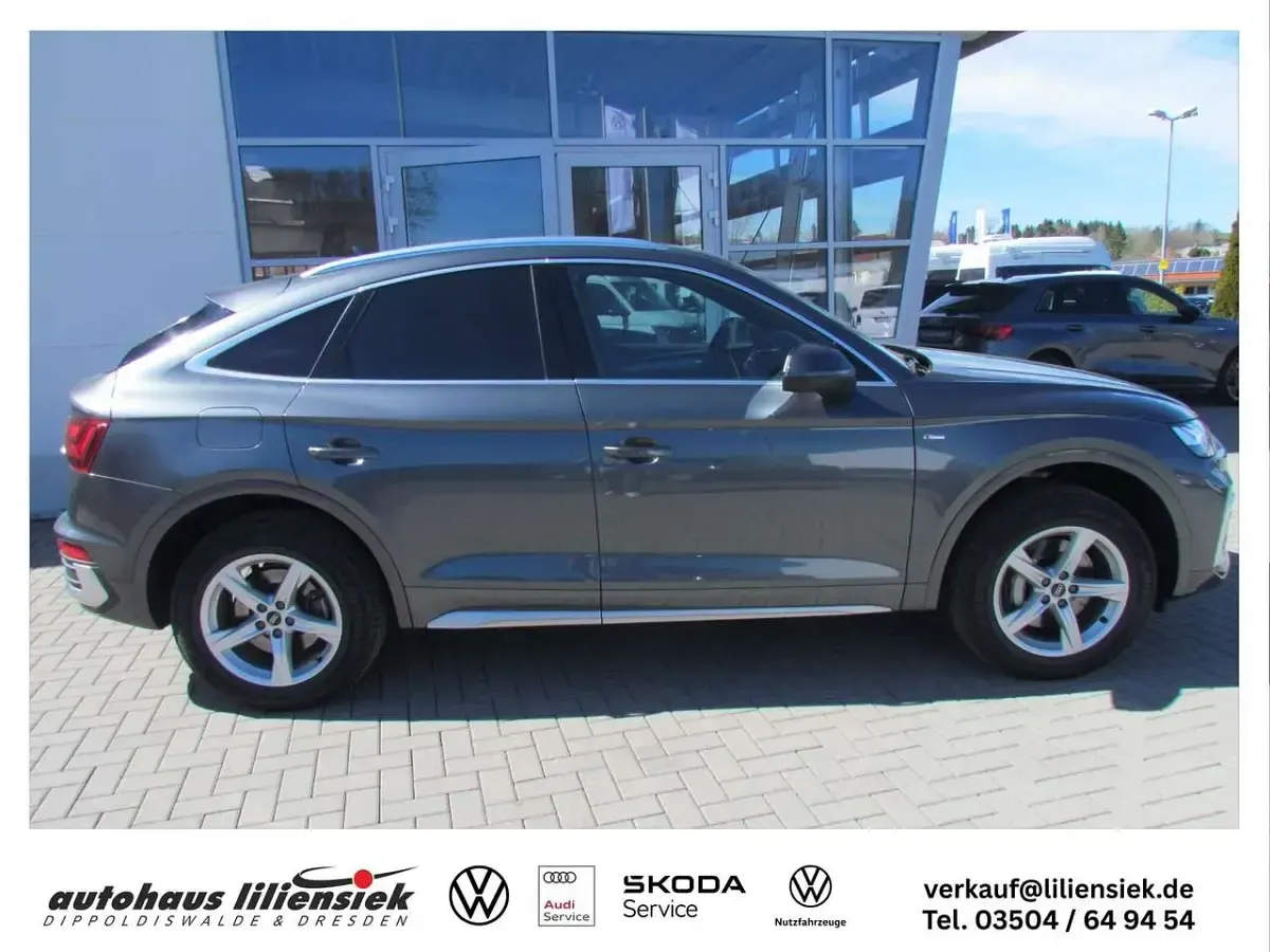 Gebraucht Audi Q5 Sportback S-Line 299 PS (219 kW) 2022 Grau SUV
