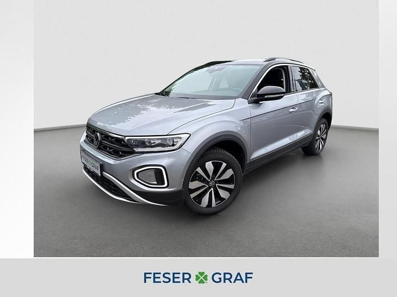 Pyrit silber metallic schwarz Gebraucht 2024 VW T-Roc Move SUV | 28.480 € (Superpreis) - Bild 1/4
