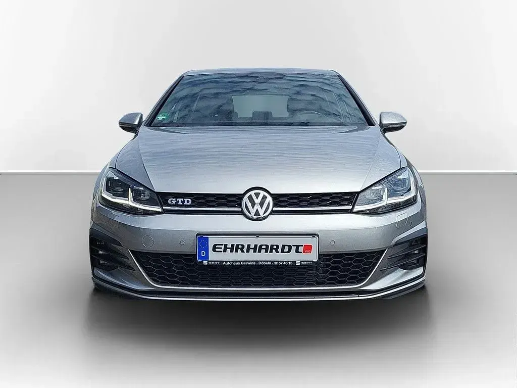 Gebraucht VW Golf VII GTD 184 PS (135 kW) 2019 Silber Limousine