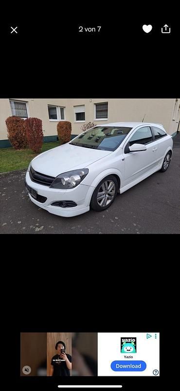 Gebraucht Opel Astra GTC OPC 140 PS (102 kW) 2009 Weiß Coupé