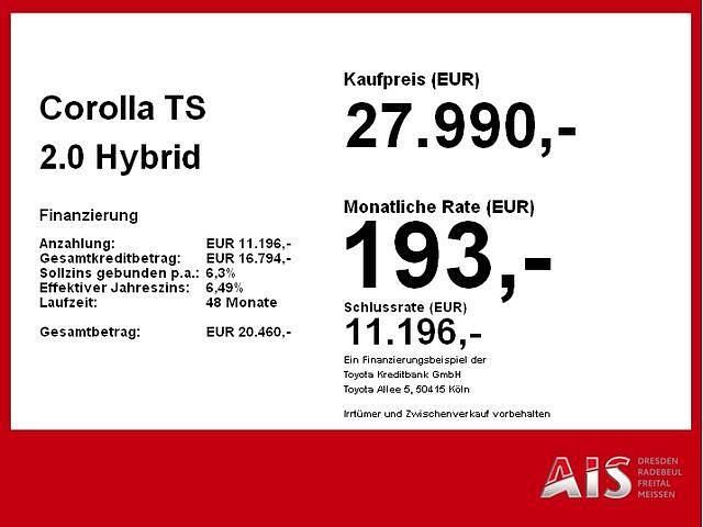 Gebraucht Toyota Corolla Team 196 PS (144 kW) 2023 Silver metallic Kombi