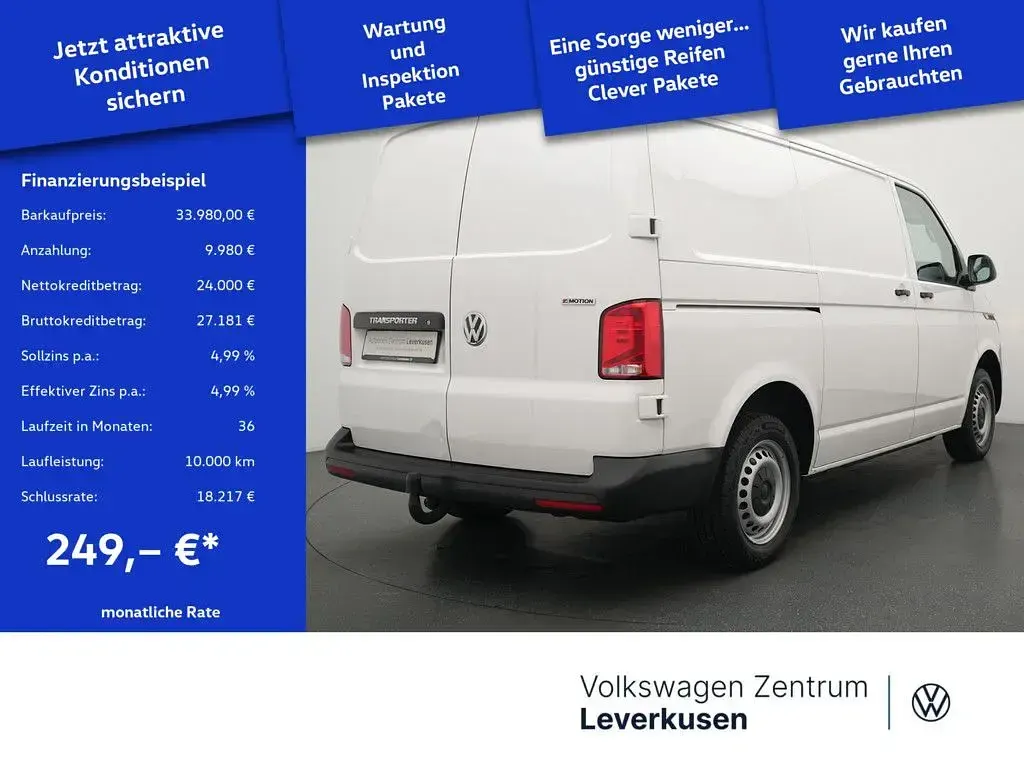 Brugt VW T6.1 150 HK (110 kW) 2021 Hvid Van