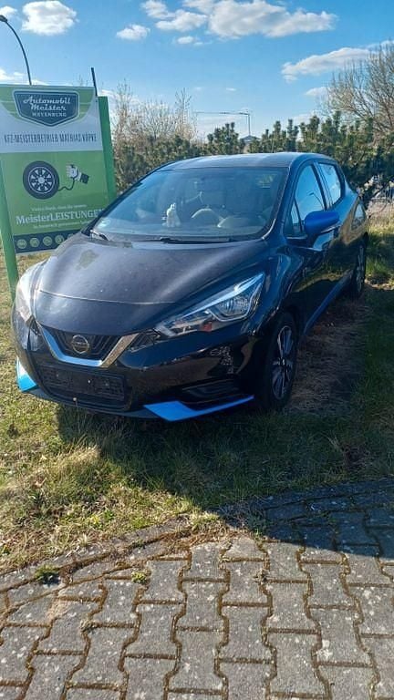 Gebraucht Nissan Micra Visia 71 PS (52 kW) 2018 Schwarz Kleinwagen