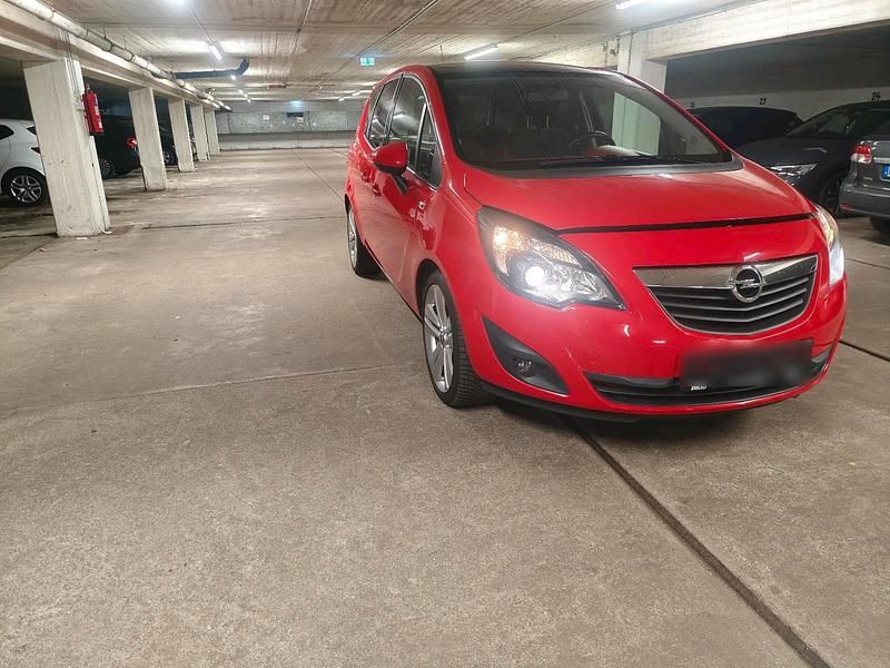 Gebraucht Opel Meriva 120 PS (88 kW) 2011 Rot Van / Kleinbus