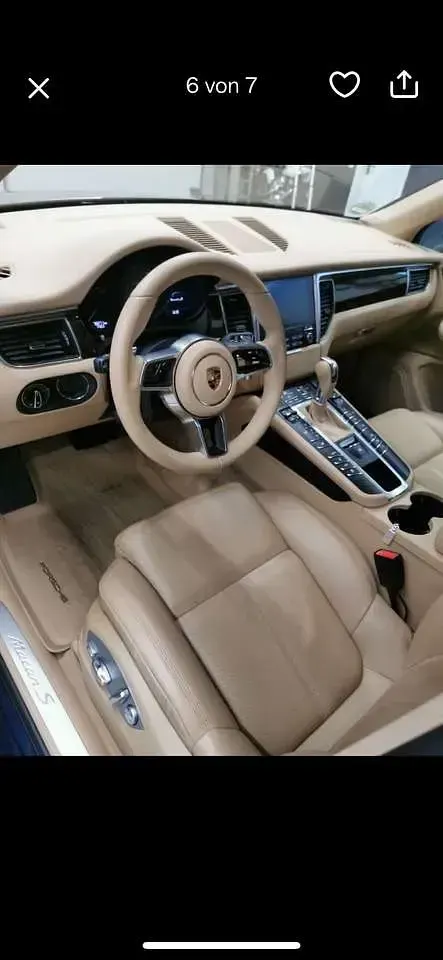 Gebraucht Porsche Macan S 258 PS (189 kW) 2016 Blau SUV