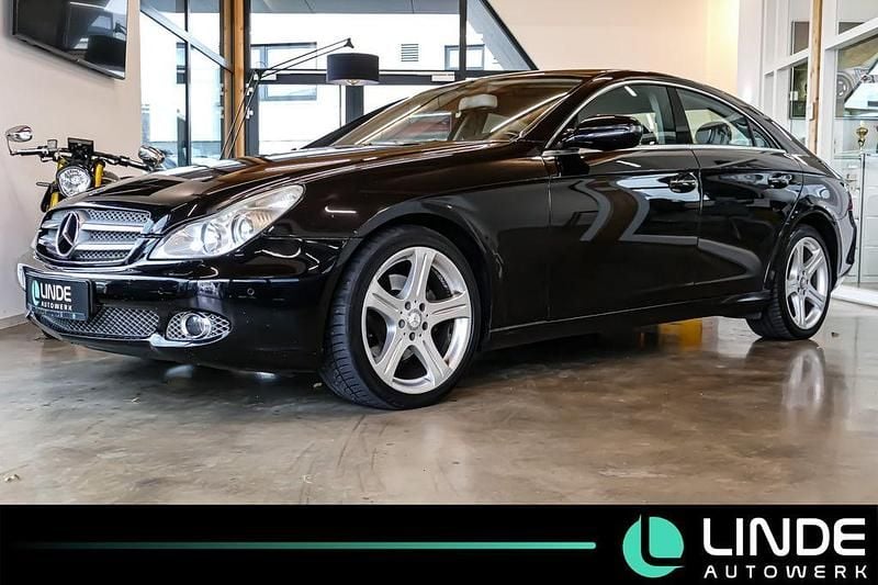 Schwarz Gebraucht 2008 Mercedes CLS320 Limousine | 5.490 € (Superpreis) - Bild 1/4