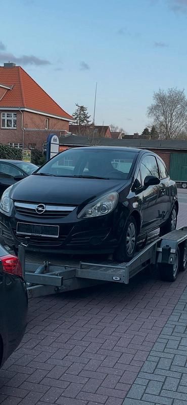Gebraucht Opel Corsa 80 PS (58 kW) 2008 Schwarz Kleinwagen