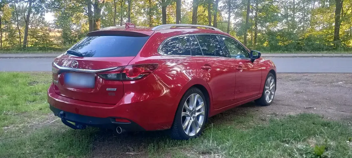 Gebraucht Mazda 6 150 PS (110 kW) 2014 Rot Kombi