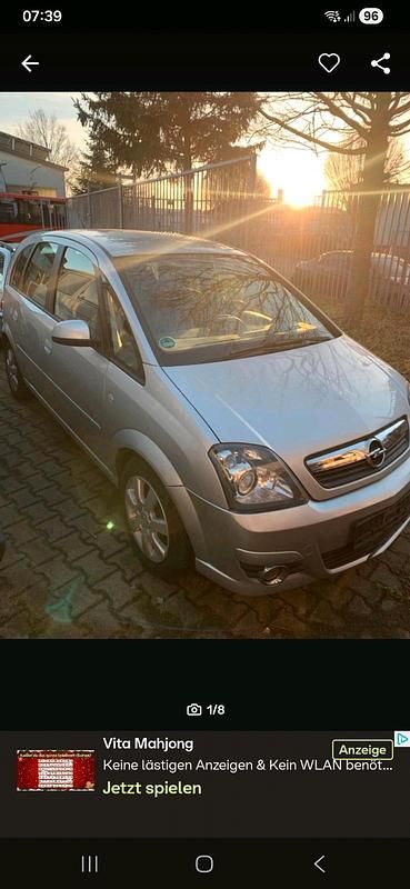 Silber Gebraucht 2005 Opel Meriva Cosmo Van / Kleinbus | 1.800 € (Fairer Preis) - Bild 1/4