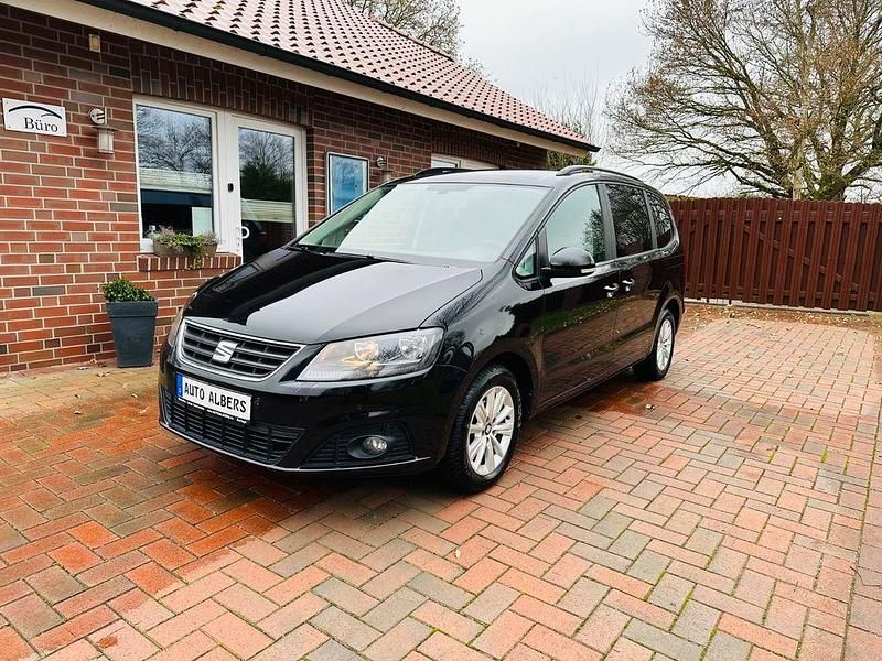 Schwarz Gebraucht 2016 Seat Alhambra Van / Kleinbus | 13.950 € (Fairer Preis) - Bild 1/4