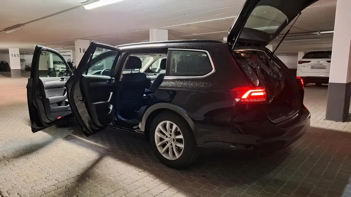 Usata VW Passat 150 CV (110 kW) 2017 Nero Station wagon