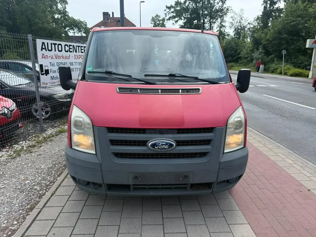 Gebraucht Ford Transit 86 PS (63 kW) 2009 Rot Van / Kleinbus