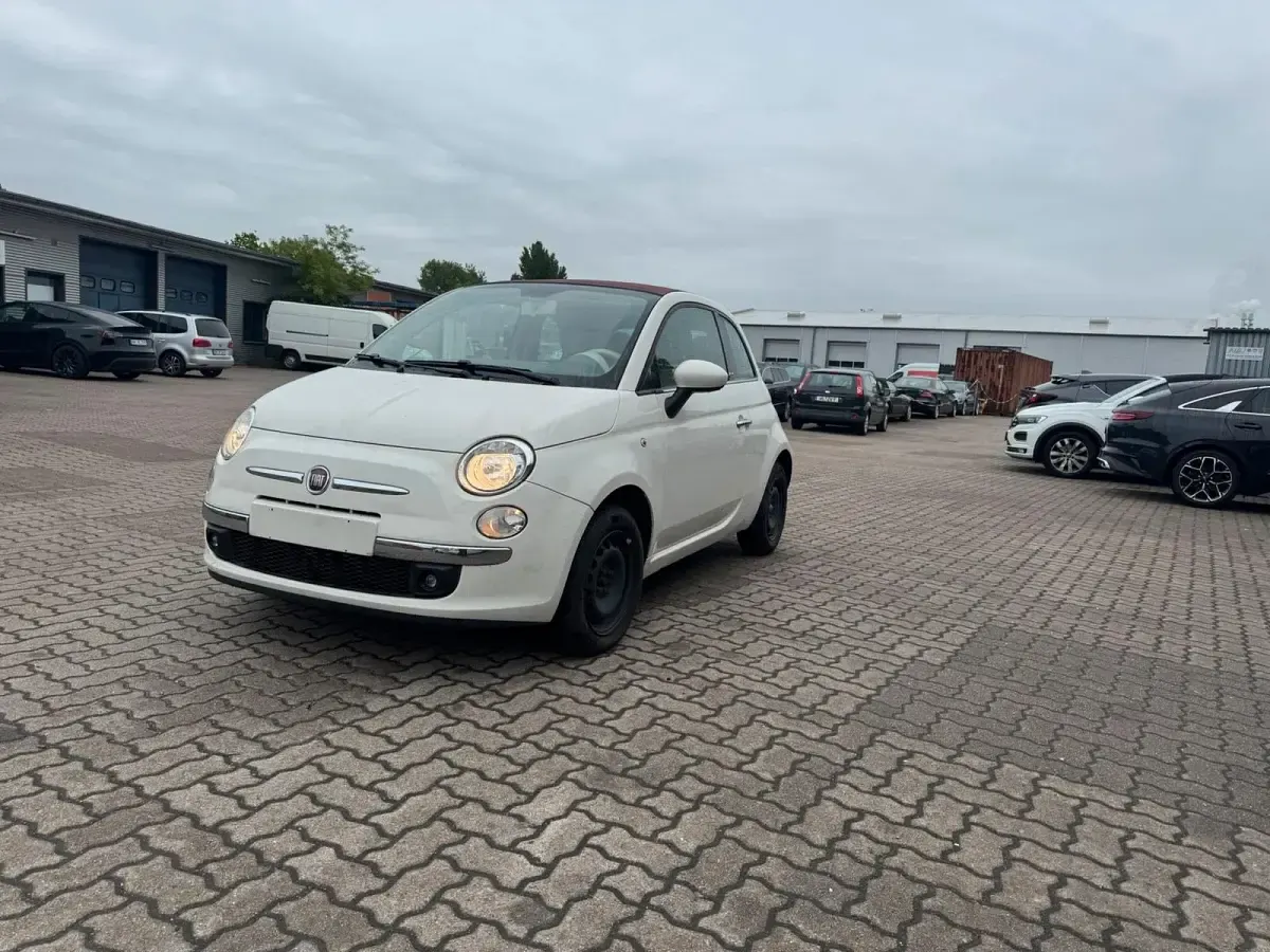 Gebraucht Fiat 500C 69 PS (50 kW) 2012 Weiß Cabrio