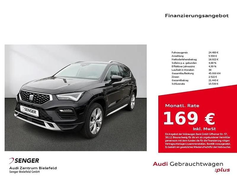 Gebraucht Seat Ateca Xperience 150 PS (110 kW) 2023 Magic schwarz metallic SUV