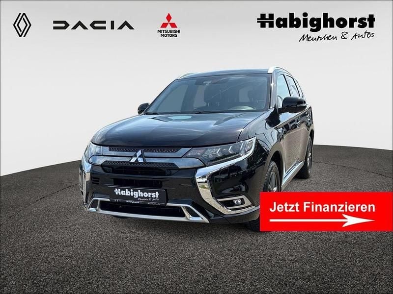 Schwarz Gebraucht 2019 Mitsubishi Outlander P-HEV Top SUV | 19.900 € (Fairer Preis) - Bild 1/4