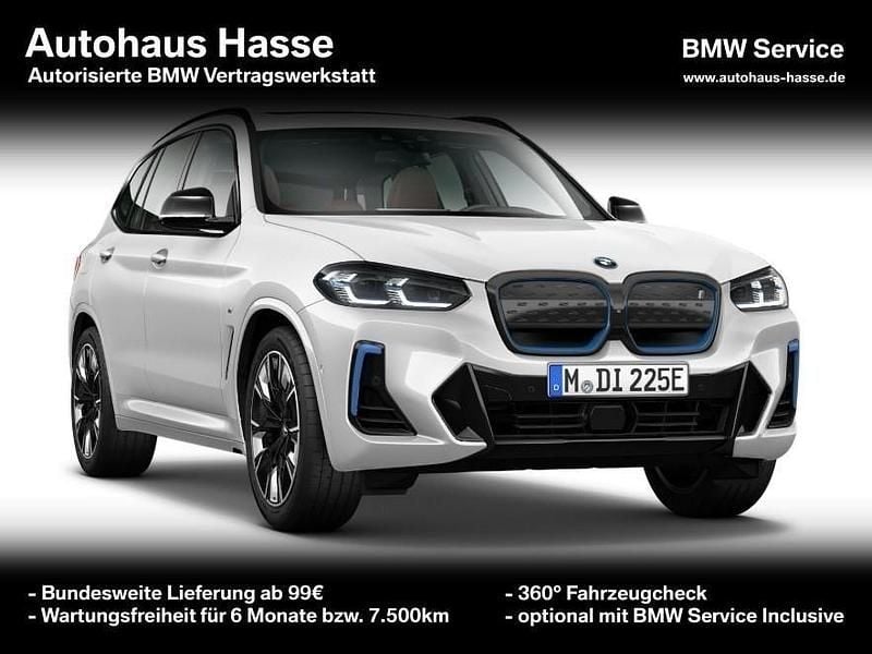 Mineralweiss metallic Gebraucht 2024 BMW iX3 Impressive SUV | 53.490 € (Guter Preis) - Bild 1/4
