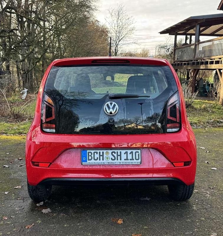 Gebraucht VW up! move up! 60 PS (44 kW) 2018 Rot Kleinwagen
