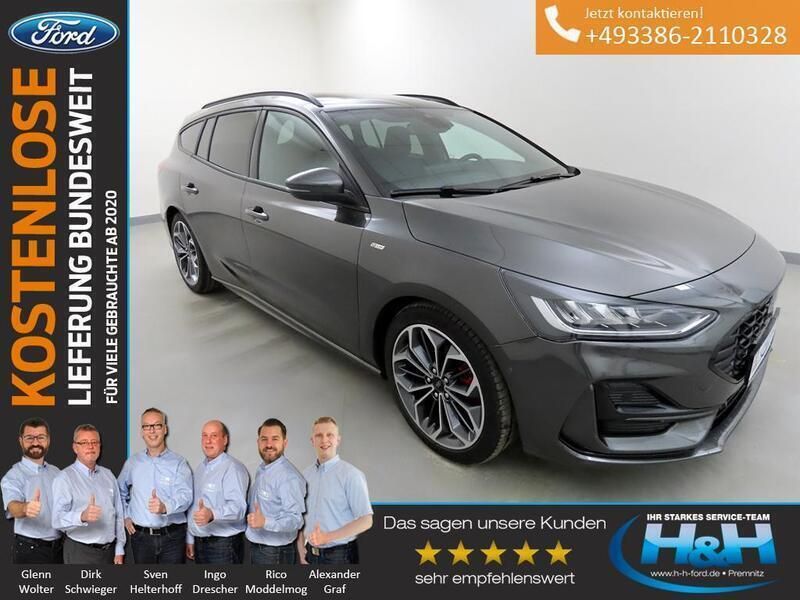 Grau Gebraucht 2024 Ford Focus ST-Line X Kombi | 29.641 € (Teuer) - Bild 1/4