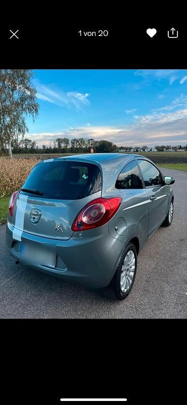 Gebraucht Ford Ka 69 PS (50 kW) 2010 Grau Kleinwagen