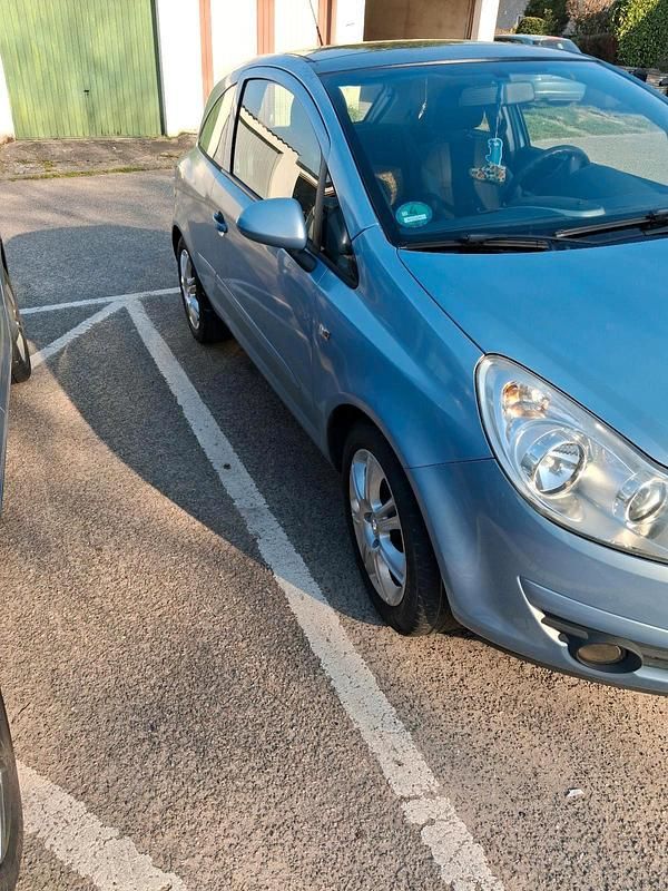 Gebraucht Opel Corsa 80 PS (58 kW) 2007 Blau Kleinwagen