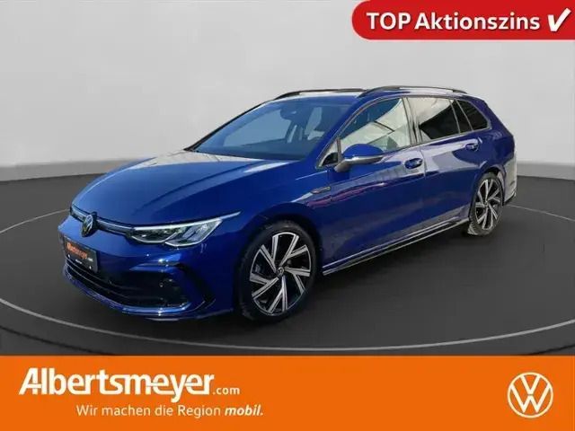 Blau Gebraucht 2023 VW Golf VIII R-line Kombi | 36.880 € - Bild 1/4