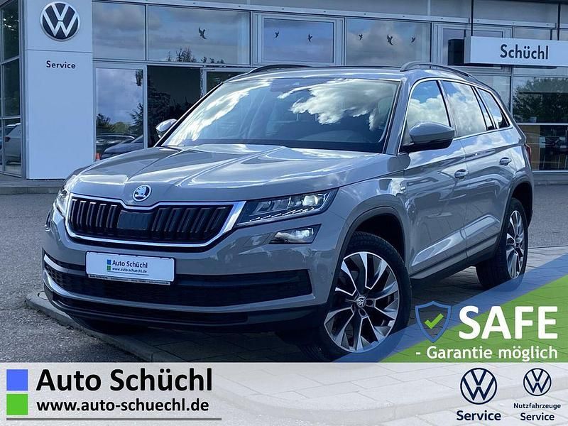 Steel grau Gebraucht 2021 Skoda Kodiaq Clever SUV | 34.870 € (Etwas zu teuer) - Bild 1/4