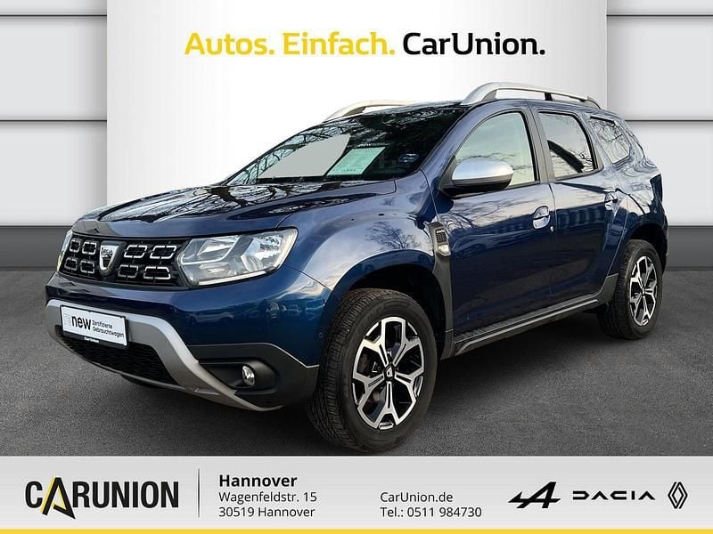 Blau Gebraucht 2019 Dacia Duster Adventure SUV | 13.975 € (Fairer Preis) - Bild 1/4