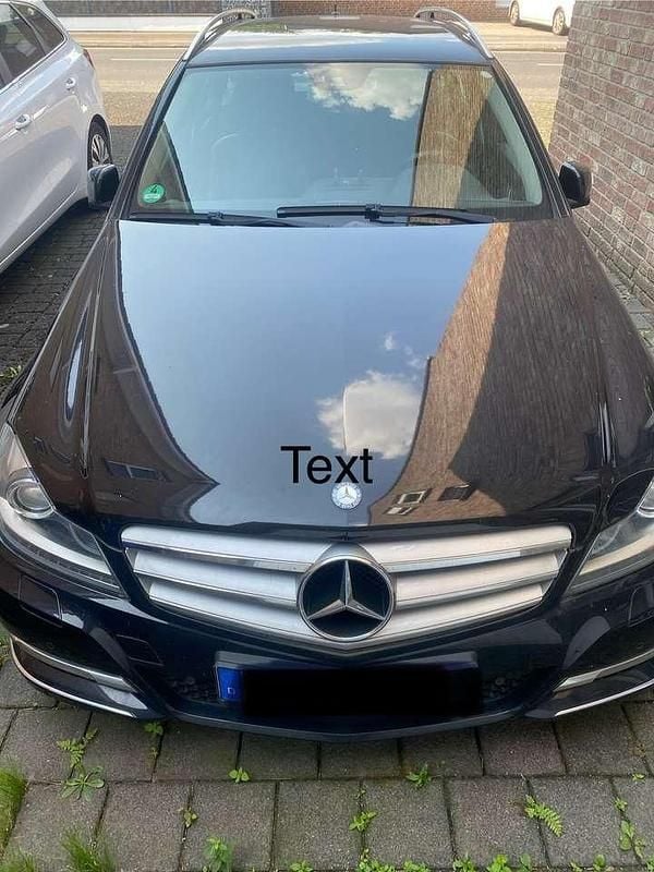 Schwarz Gebraucht 2011 Mercedes C200 Avantgarde Kombi | 7.200 € (Fairer Preis) - Bild 1/4